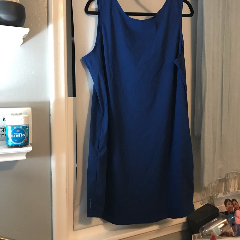 NWT The North Face blue casual dress size XL